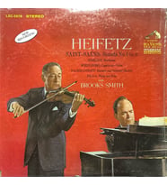 Heifetz , With Brooks Smith – Saint-Saens: Sonata No.1 (in D) Classic LP Plak (Karışık)