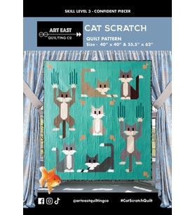 Kedi Çizik Yorgan Desen, Çok aşamalı