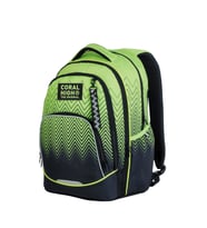 Coral High Yeşil Siyah Desenli Okul Sırt Çantası 24460