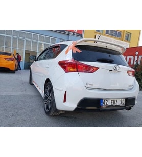 Toyota Auris Uyumlu Yeni Kasa Spoiler (Fiber)
