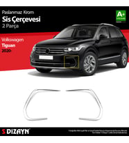 VW Tiguan Krom Sis Çerçevesi 2 Prç. 2020-2024
