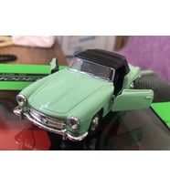 Model Metal Araba 1/36 Çek Bırak 1955 Yeşil Mercedes Benz 190sl