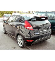Ford Fiesta Mk6 Arka Ek Servis Model Parlak Siyah Plastik Arka Difizör Arka-difizör-bodykit-ek