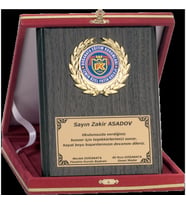 ODAK KUPA - Ahşap Plaketler - PL-013 B - 15x20 cm