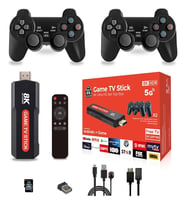 Karne Hediyesi - 36500 Oyunlu Atari 5g 8k HDR Ultra HD 64 GB Tv Box + Game Box Android Tv + Oyun Konsolu (Siyah)