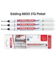 Edding 8850 Montaj İşaretleme ve Marangoz Kalemi 3'lü Paket