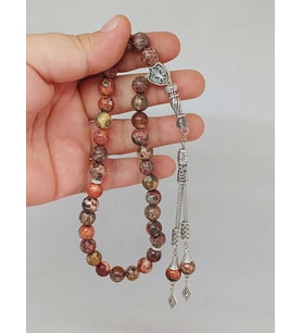 Jasper Taşı Tesbih 33Lük 8mm (53086)