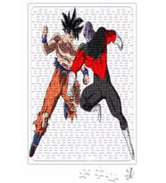 Goku vs Jiren Puzzle 240 Parça Yapboz
