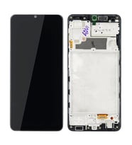 Samsung Galaxy A24 4G A245 İle Uyumlu Oled Ekran Dokunmatik Çıtalı (Siyah)