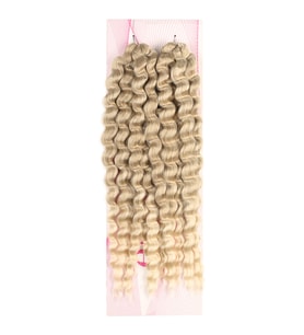 Nice Bulk Afro Su Dalgası Saç - Küllü Balköpüğü / Platin Ombreli