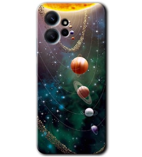 Redmi Note 12 4G Kılıf HD Desen Baskılı Kılıf - Cosmos