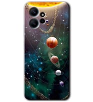 Redmi Note 12 4G Kılıf HD Desen Baskılı Kılıf - Cosmos