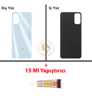 Reeder Yapıştırıcı S19 Max Pro S Açık Mavi Yapıştırıcı B-7000 Yapıştırıcı Arka Kapak Arka Cam Batarya Kapağı Lazer Kesim Kapak Pil Kapağı Back Cover
