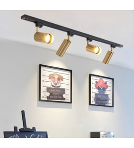 Mylights Modern 1 Mt 4 Lü Ray Spot Hareketli Aydınlatma Gün Işığı Led Ampullüdür