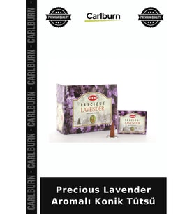 Özel Üretim Lavanta Precious Lavender Aromalı Konik Tütsü