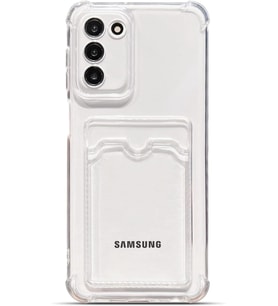Teknomoda Samsung Galaxy S20 FE Kılıf Kartlıklı Anti Şok Korumalı Şeffaf Silikon Şeffaf Açık