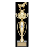 ODAK KUPA - Figürlü Kupalar - At Figürlü Kupalar FG-072 C - 45 cm