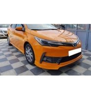 Toyota Corolla E170  Custom Ön Ek Karlık Mat Siyah Plastik 2013 2014 2015 2016 2017