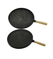 ÇİFT TARAFLI DÖKÜM GRANİT BAZLAMA - GÖZLEME TAVASI 36CM (5343)