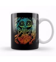 Trippy Psychedelic Spider Aesthetic Artistic Kupa Bardak Porselen