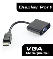DARK DK-HD-ADPXVGA 015metre DP-VGA (D) Görüntü Adaptörü Siyah