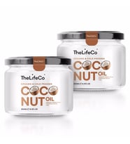 The LifeCo Organik Hindistan Cevizi Yağı 2 x 250 ml 