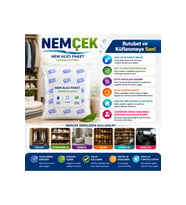 Nemçek Nem Alıcı Rutubet Giderici Koku ve Küf Önleyici (3 PAKET) 750 gr