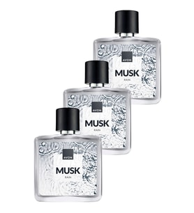 Musk Rain Erkek Parfüm Edt 75 Ml. Üçlü Paket