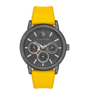 U.S. Polo Assn. USPA1098-05 Erkek Kol Saati (Sarı)
