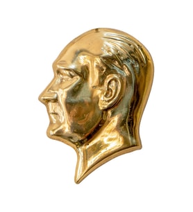 PiMarks Pirinç Döküm Atatürk Silueti  -Iıı