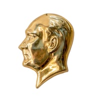 PiMarks Pirinç Döküm Atatürk Silueti  -Iıı