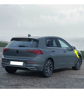 VW Golf 8 2020-2024 Sağ Dış Dikiz Aynası Çerçevesi 5H0857602