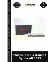 Özel Üretim Klasik Oyun Egllence Hobi Plastik Kutulu Domino Oyunu Alk3533