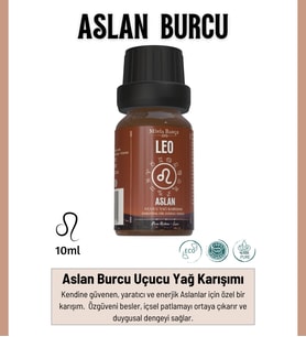Aslan Burcu - Leo, Uçucu Yağ Karışımı, 10ml