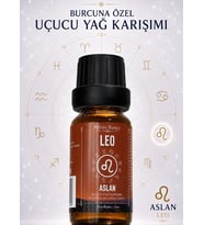 Aslan Burcu Uçucu Yağ Karışımı – Itır, Niaouli, Tarçın, Paçuli, Adaçayı ve Limon Uçucu Yağları, 10 ml
