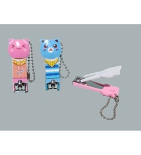 20 Adet Tırnak makası kedi figürlü pembe pk:1-