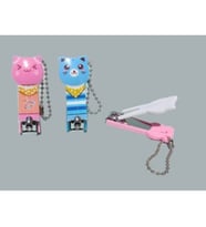 20 Adet Tırnak makası kedi figürlü pembe pk:1-