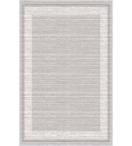 Eliana Home Baskılı, Yıkanabilir Kaymaz Taban Salon Halısı LNA0576 100x150 cm (Gri)