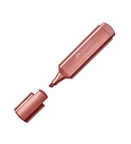 Faber Castell Fosforlu Kalem 46 Metalık Kırmızı 