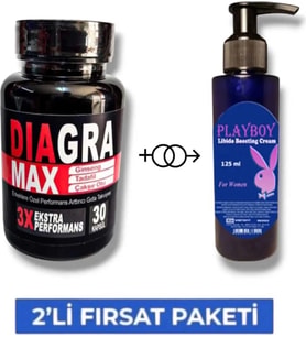 Diagra Max Erkek Özel 30lu Dstklyci L.bdo Arttrc 125 ml