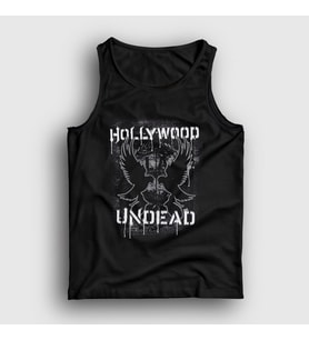 Presmono Unisex Siyah La Hollywood Undead Atlet 149810tt