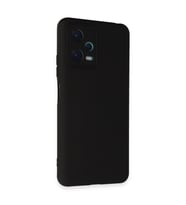 Xiaomi Redmi Note 12 5g Kılıf Nano İçi Kadife Silikon - Siyah