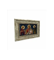 Ortodoks İcon Baskılı Taş Tablo 20x30
