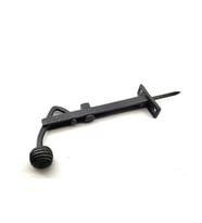 Antika Tarz Dekoratif Pirinç Ayarlı Panjur Stoperi - 150x55 mm, Oksit