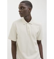 Jack & Jones JJEAUSTIN Erkek Kısa Kollu Polo Yaka Tişört (Taş)