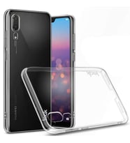 Kvy Huawei P20 Kamera Korumalı Süper Silikon Kılıf