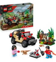 LEGO 76972 Jurassic World Raptor Arazi Kaçışı