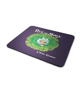 Kişiye Özel Rick and Morty Tasarım Baskılı Mouse Pad