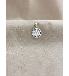 SOY AĞACI 925 AYAR GÜMÜŞ ERKEK KOLYE UCU