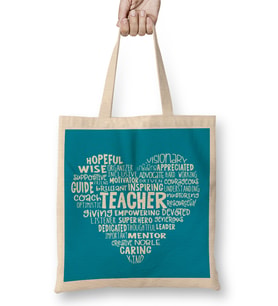 Teacher Definition Bez Çanta Uzun Saplı